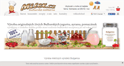 Desktop Screenshot of milex.cz